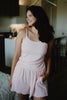 Light Pink Wholesale Pointelle Tank Set