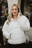 White Puffer Wholesale Pullover Jacket