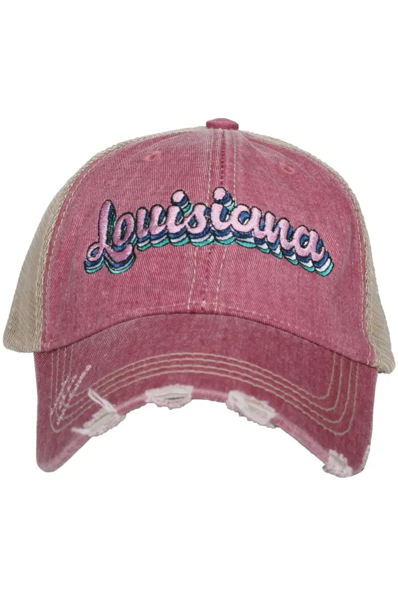 Louisiana Layered Wholesale Trucker Hats