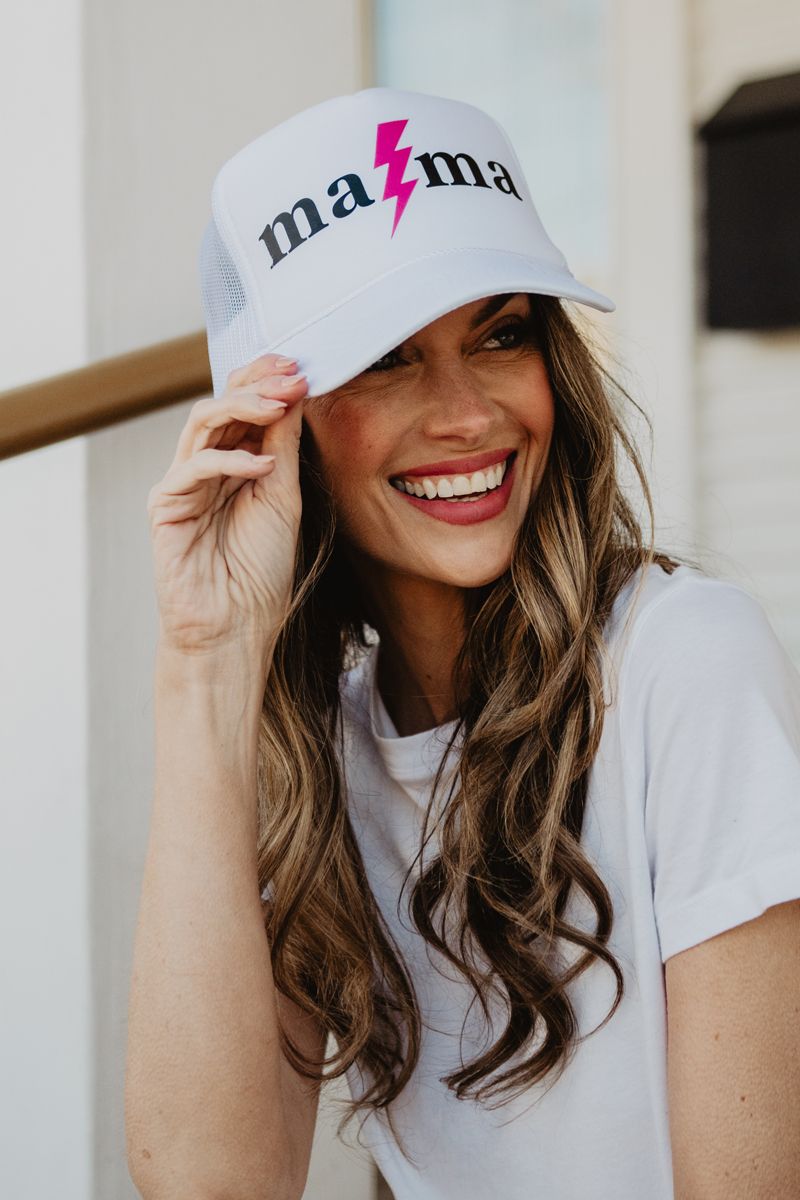 MAMA Lightning Bolt Wholesale Foam Trucker Hat