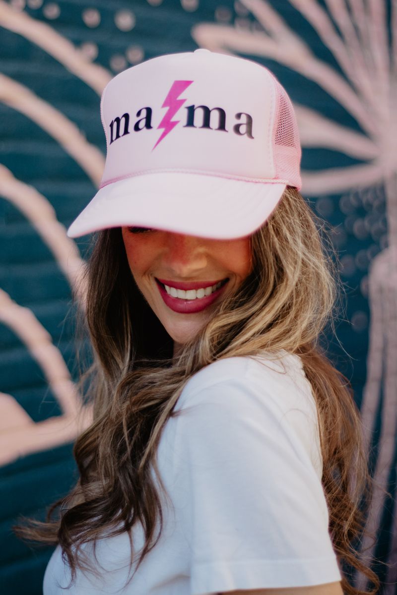 MAMA Lightning Bolt Wholesale Foam Trucker Hat