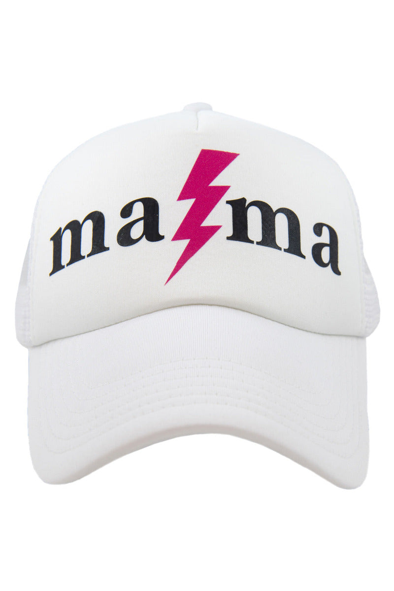MAMA Lightning Bolt Wholesale Foam Trucker Hat