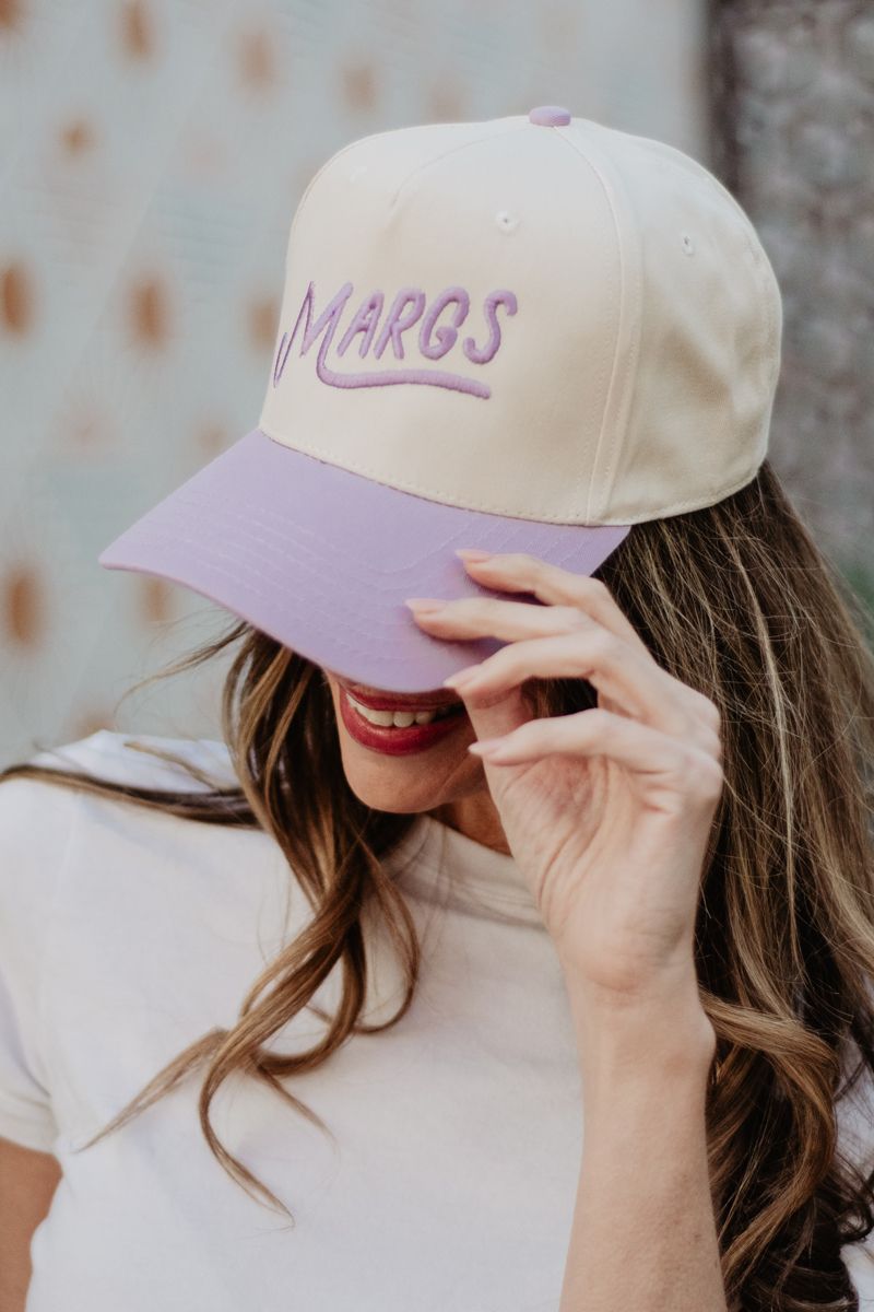 Margs Two-Toned Wholesale Vintage Hat
