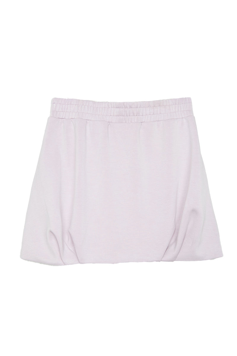 Mauve Wholesale Bubble Mini Skirt