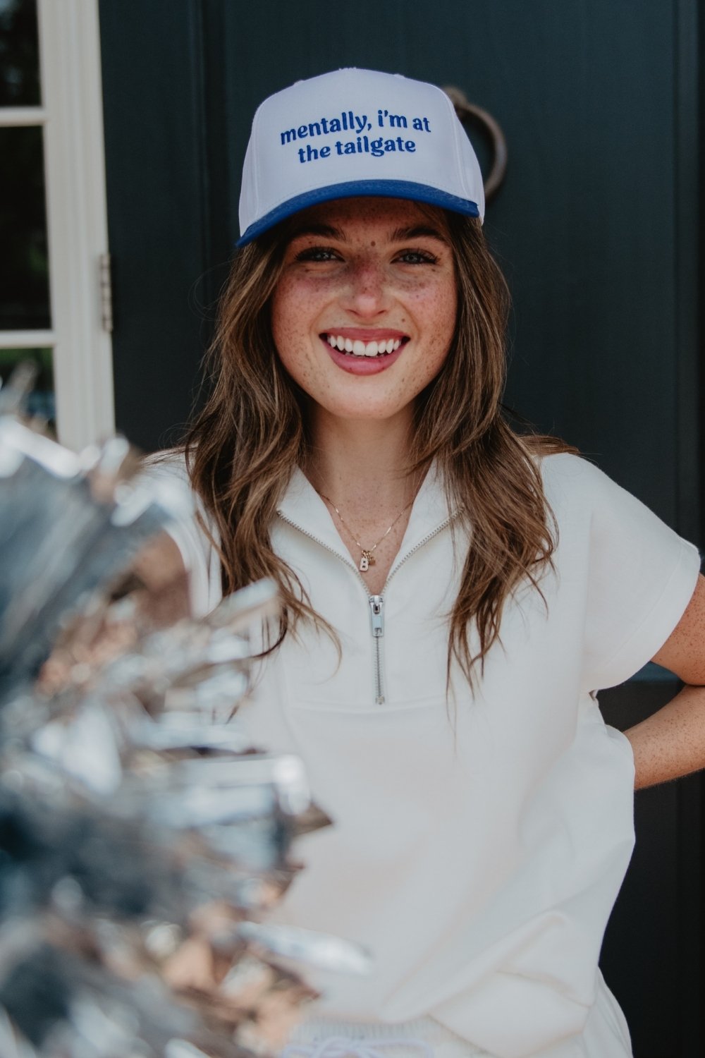 Mentally, I'm At The Tailgate Vintage Trucker Hats Wholesale