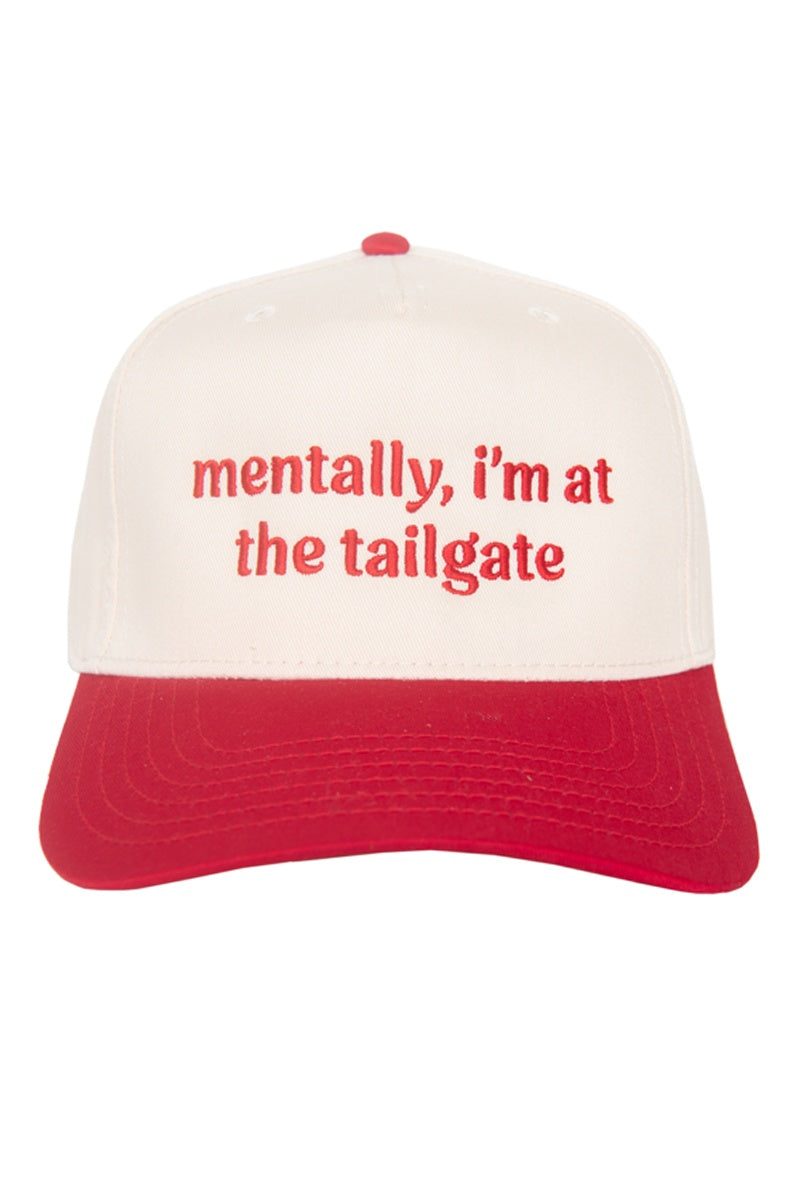 Mentally, I'm At The Tailgate Vintage Trucker Hats Wholesale