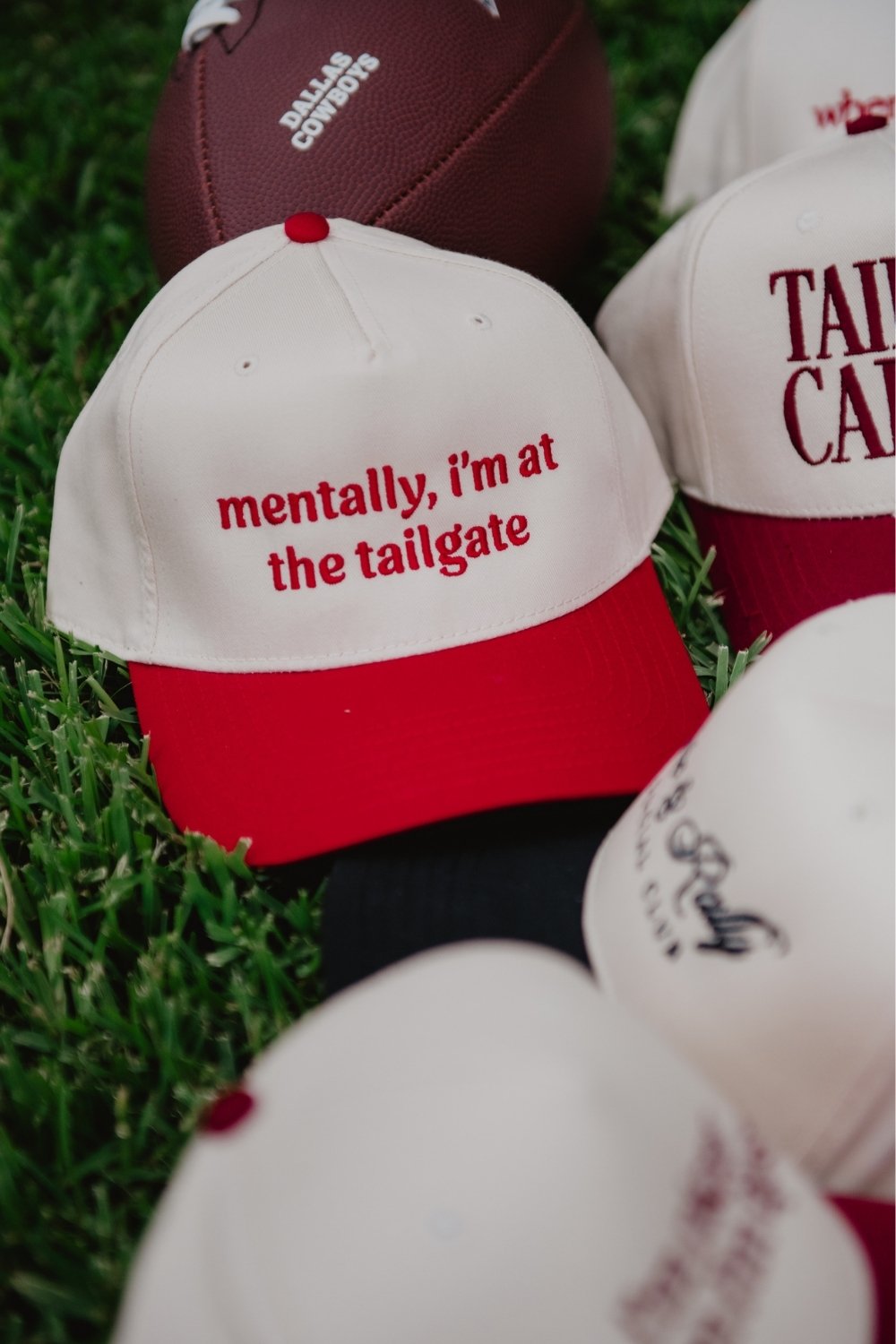 Mentally, I'm At The Tailgate Vintage Trucker Hats Wholesale