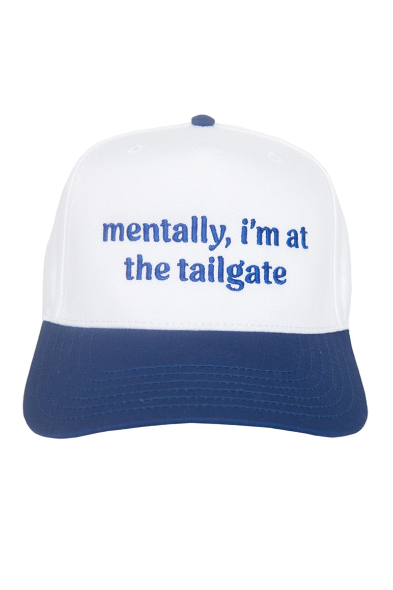 Mentally, I'm At The Tailgate Vintage Trucker Hats Wholesale