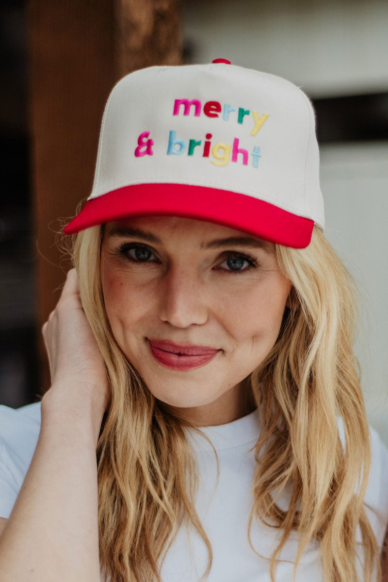 Merry & Bright (Multi) Wholesale Vintage Trucker Hat