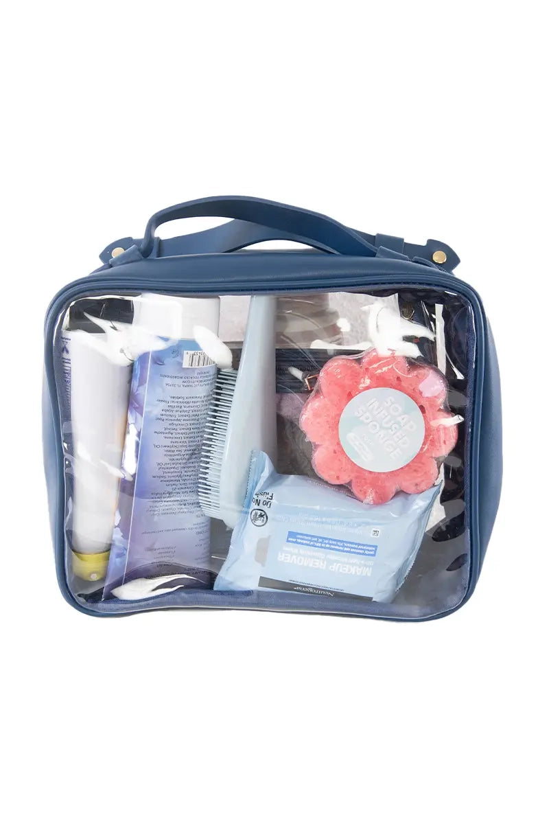 Navy Large Makeup & Toiletries Organizer Wholesale