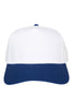 Blue and White Wholesale Retro Two-Toned Vintage Hat