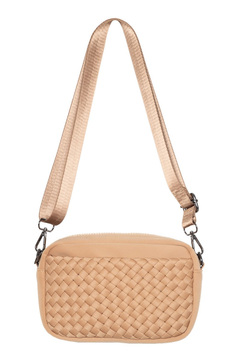 Camel Woven Wholesale Crossbody Bags Women
