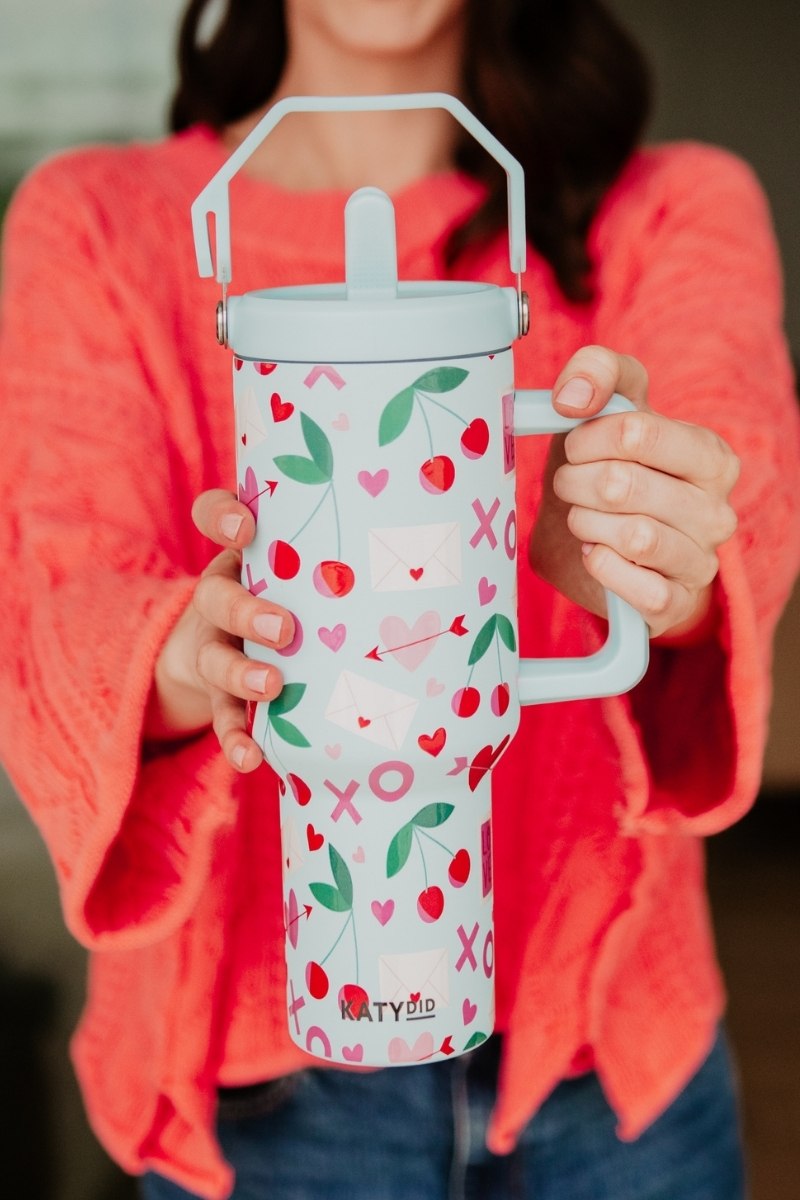 XO Cherries Wholesale Stainless Steel Tumbler