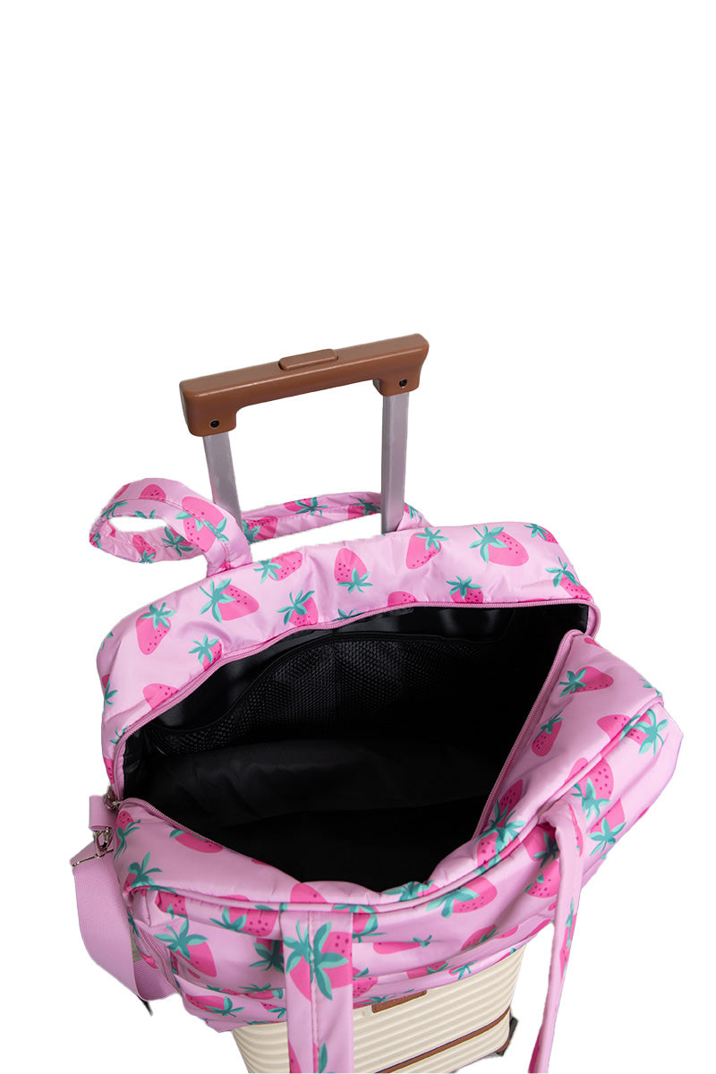 Subtle Strawberry Wholesale Travel Weekender for Women