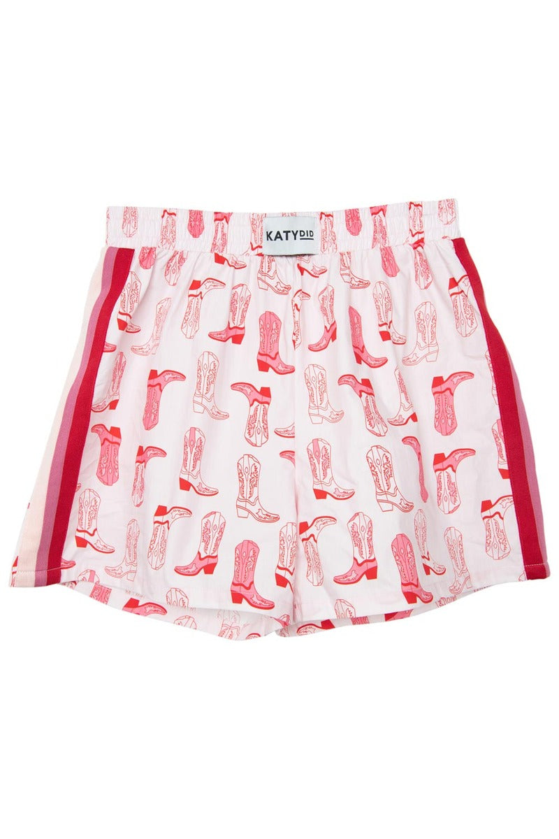 Light Pink Western Boots Wholesale Boxer Shorts Women