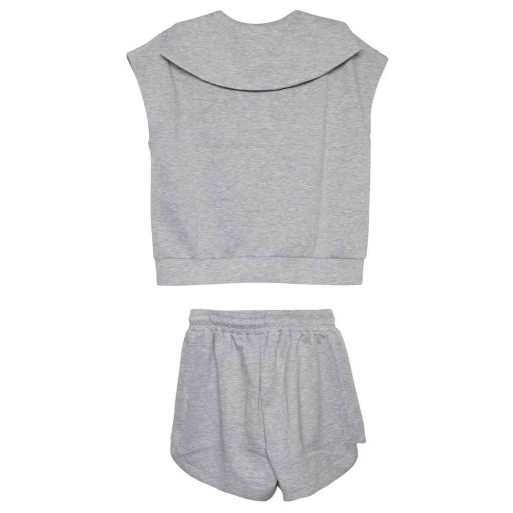 Gray Wholesale Lounge Two Piece Set
