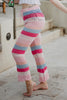 Pastel Stripes Wholesale Crochet Beach Women's Pants
