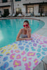 Multicolored Leopard Reversible Quick Dry Towel