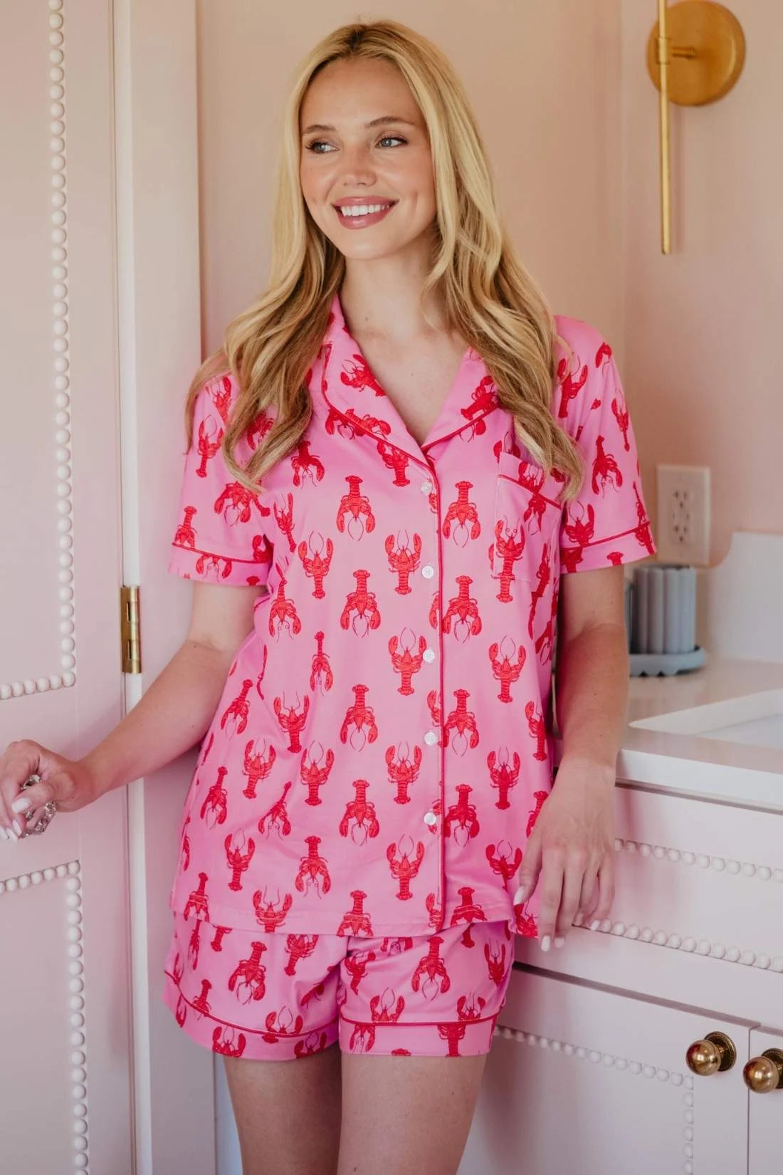 Lobsters Wholesale Pajama Sets