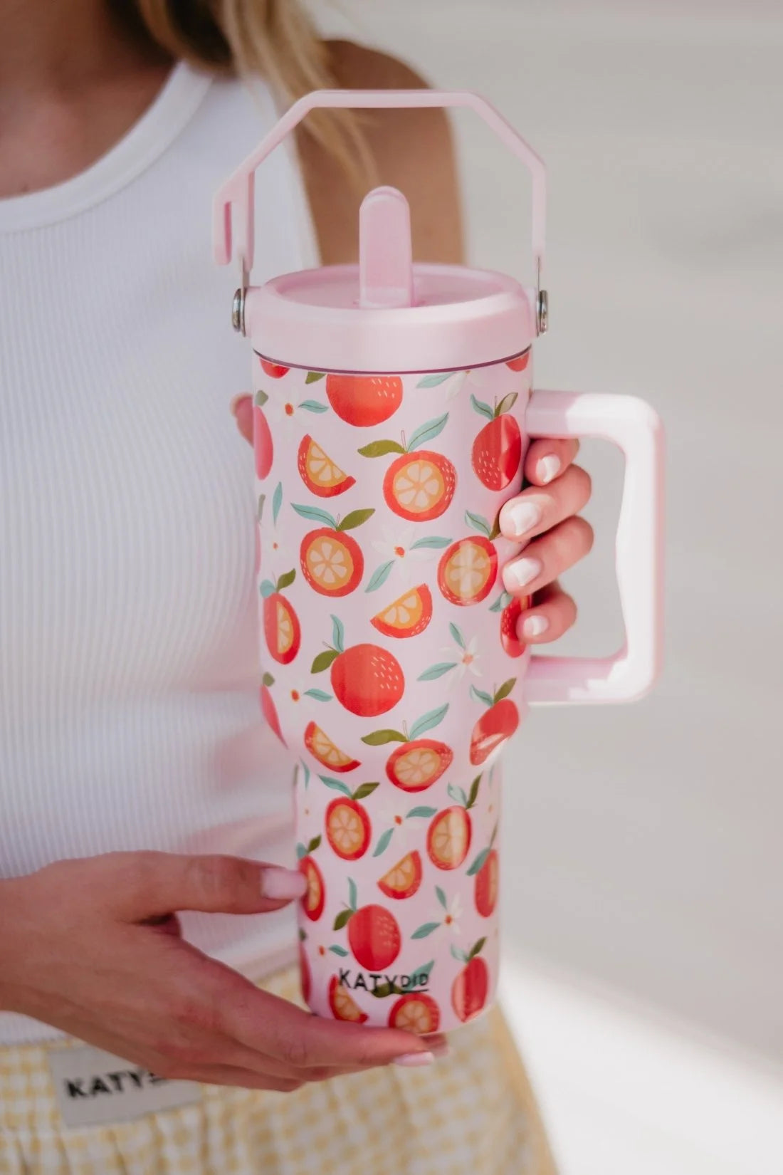 Sweet Orange Wholesale Stainless Steel Tumbler