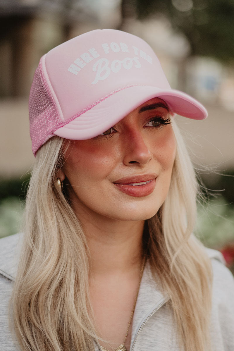 Here for the Boos Wholesale Foam Trucker Hat