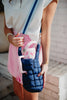 Navy Two-Toned Wholesale Tumbler Carrier Bag