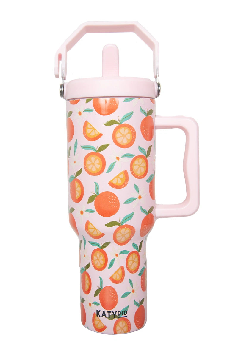 Sweet Orange Wholesale Stainless Steel Tumbler