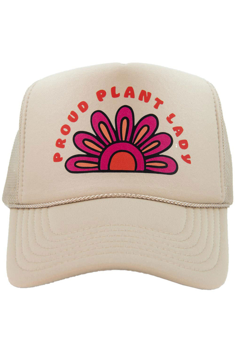 Proud Plant Lady Wholesale Cute Foam Trucker Hat