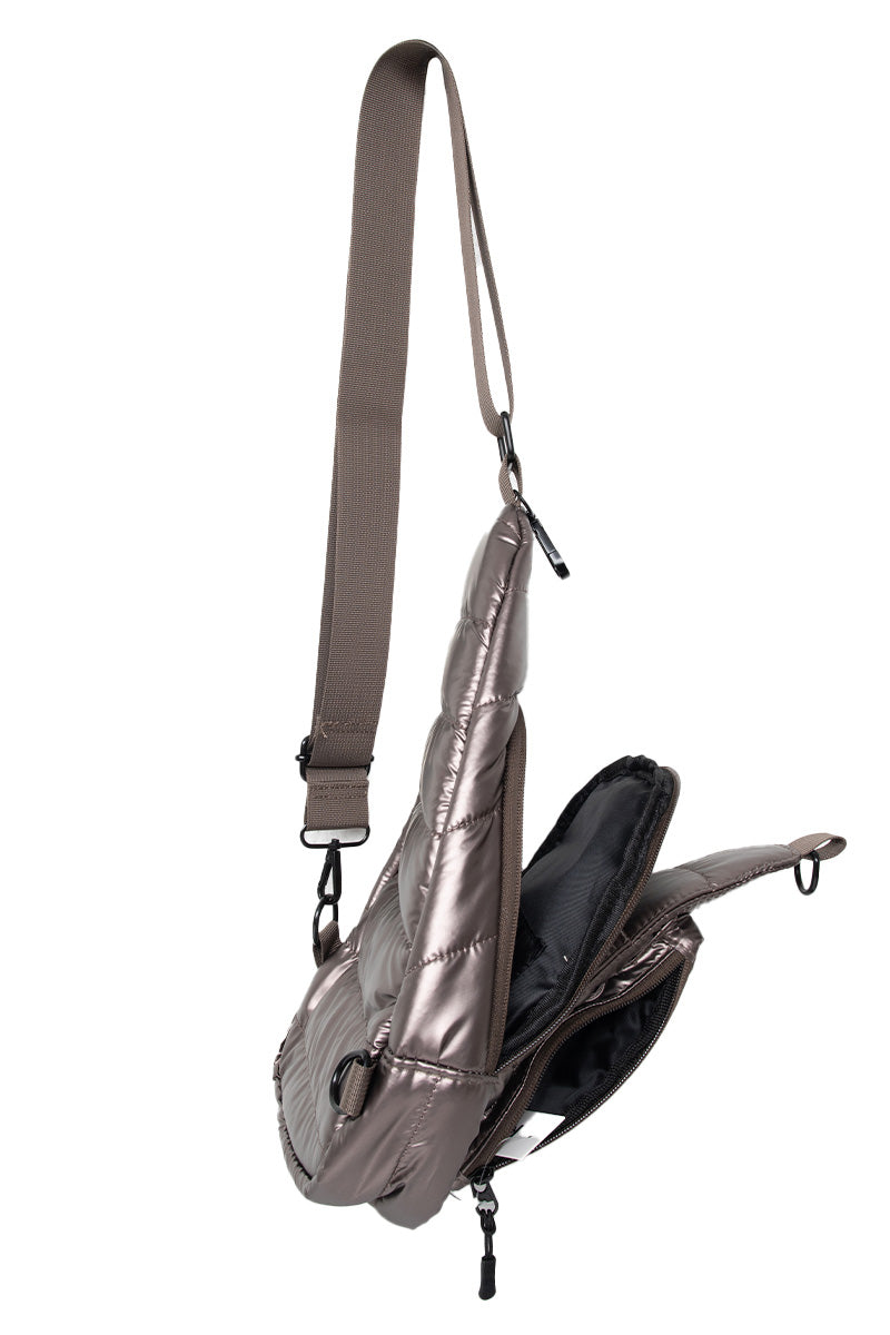 Bronze Metallic Wholesale Sling Bag Women