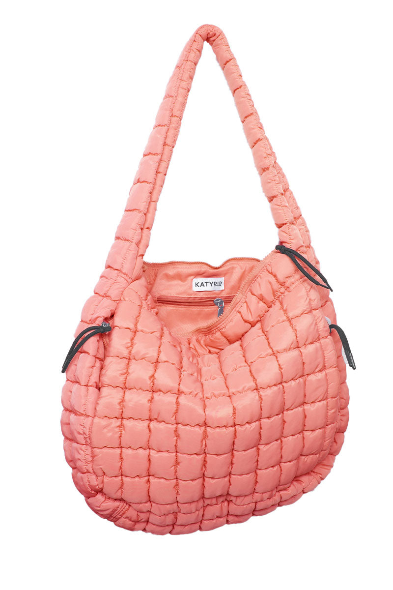 Coral Wholesale Quilted Women's Tote Bag