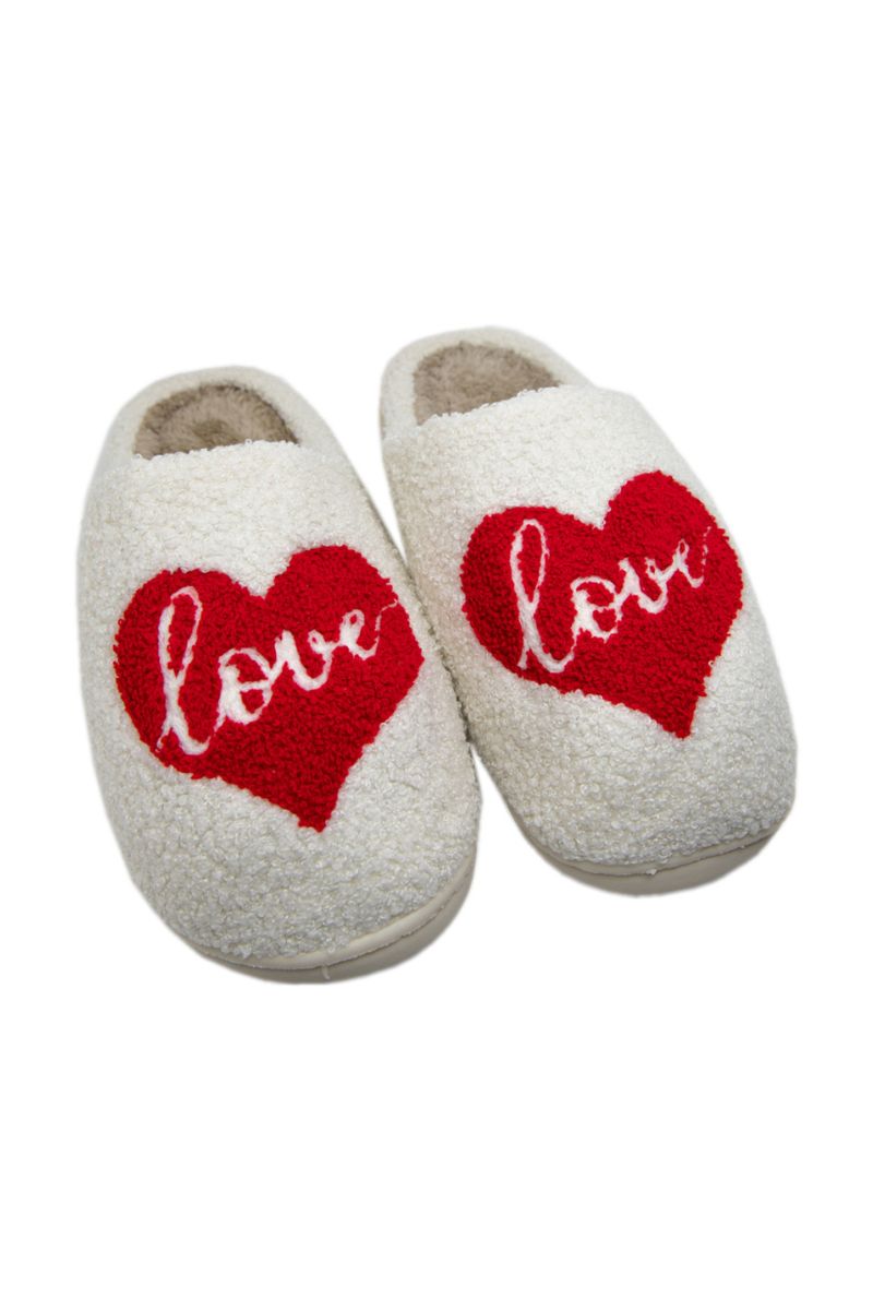 Love Heart Wholesale Slippers