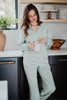 Seafoam Wholesale Matching Jogger Set