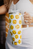 Softball Happy Face Wholesale 40 Oz Tumbler Cup