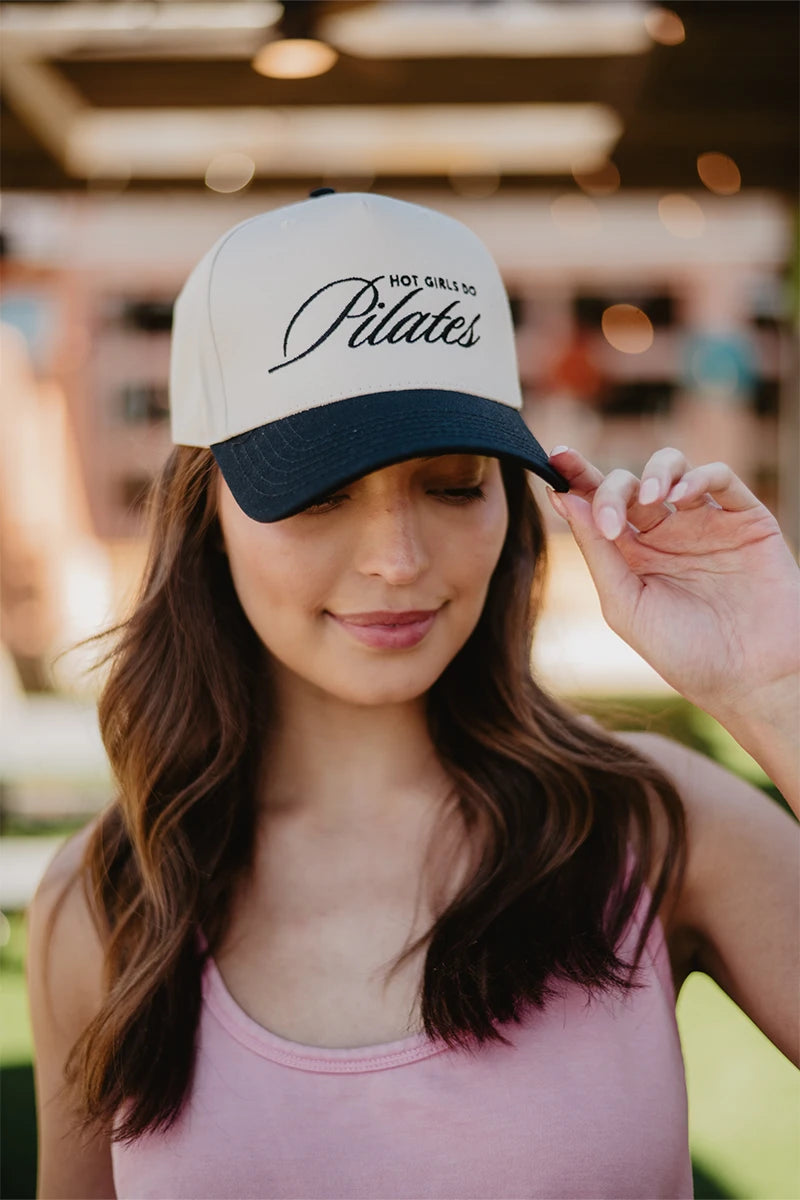 Hot Girls Do Pilates Wholesale Vintage Trucker Cap