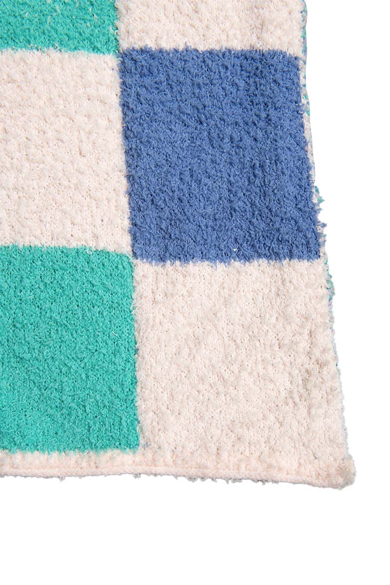 Multicolor Checkered Wholesale Oversized Throw Blanket
