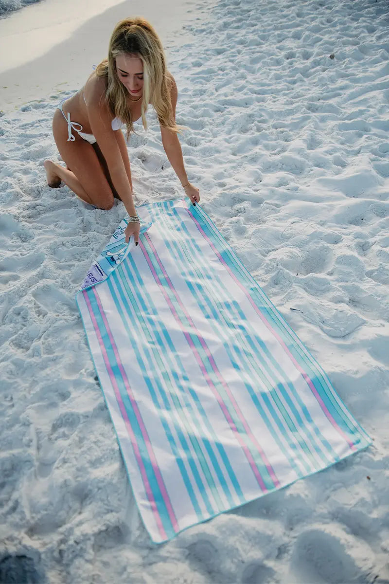Traveling Matchbook Wholesale Microfiber Reversible Beach Towels