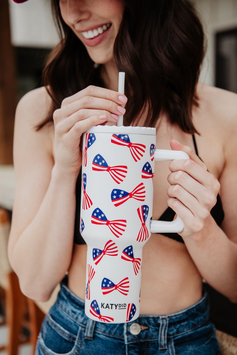 American Bows Wholesale 38 Oz Tumbler with Handle