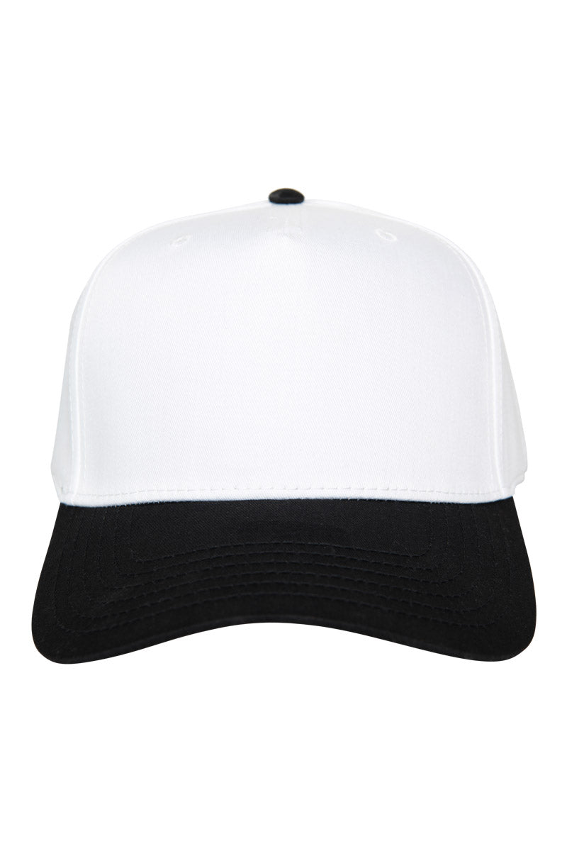 Black and White Wholesale Two-Toned Vintage Hat