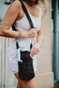 Black Quilted Wholesale Water Bottle Holder