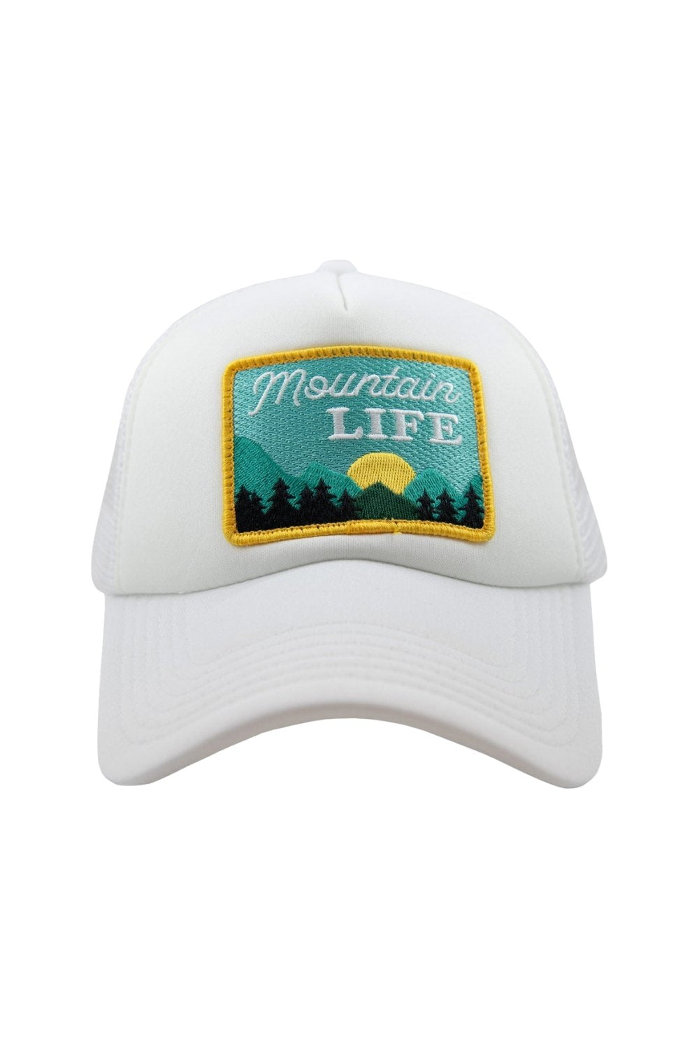 Mountain Life Patch Foam Wholesale Trucker Hat