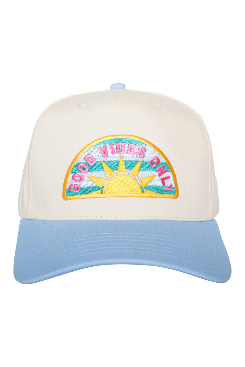 Good Vibes Only Patch Wholesale Vintage Style Hat