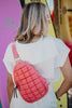 Coral Quilted Wholesale Sling Bag