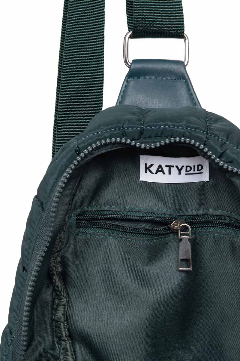 Forest Green Wholesale Crossbody Quilted Sling Bag