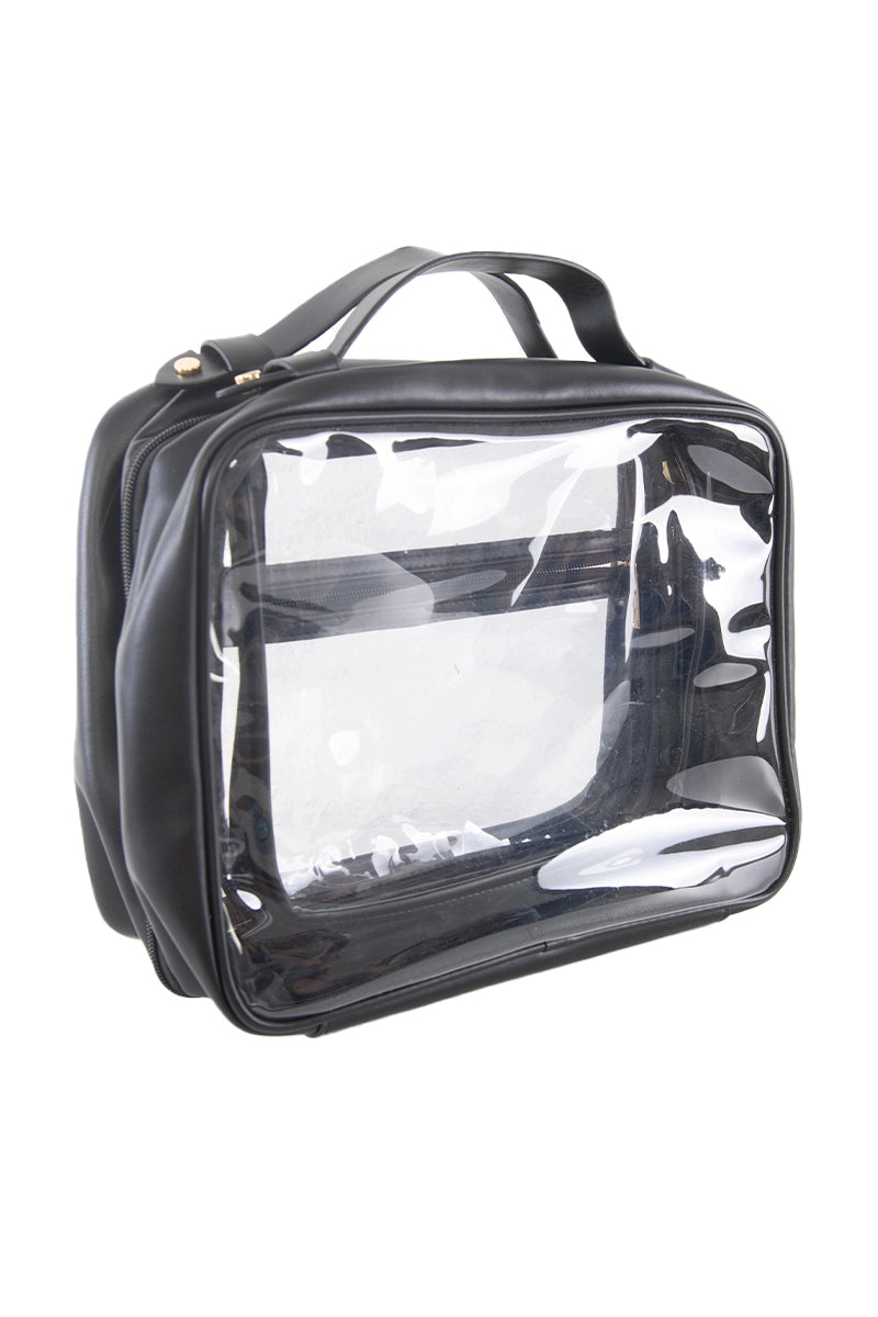 Black Large Wholesale Makeup & Toiletries Organizer