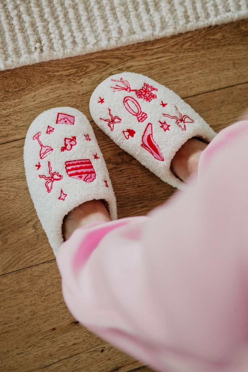 Wedding Doodles Best Wholesale Slippers for Women