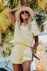Yellow Wholesale Matching Lounge Sets Women