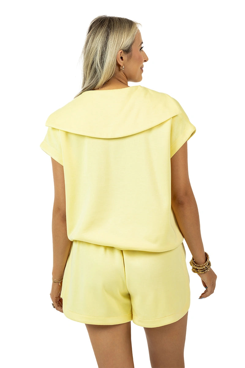Yellow Wholesale Matching Lounge Sets Women
